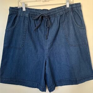 Denim Blue Women's Shorts